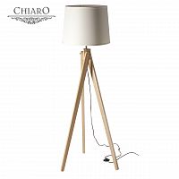 торшер дизайнерский chiaro бернау white brown в Бийске