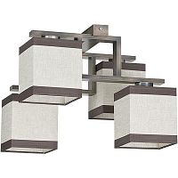 потолочная люстра tk lighting 409 lea gray 4 в Бийске