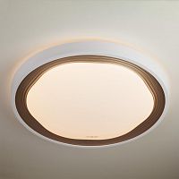 потолочный светодиодный светильник eurosvet range 40006/1 led кофе в Бийске