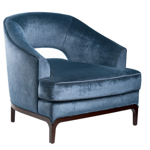 кресло pol голубое в Бийске