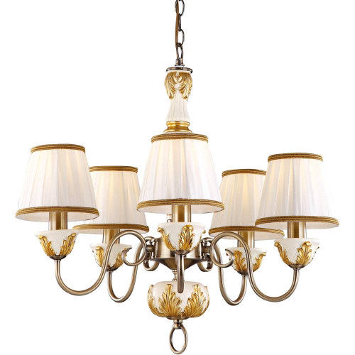 подвесная люстра arte lamp benessere a9570lm-5wg в Бийске