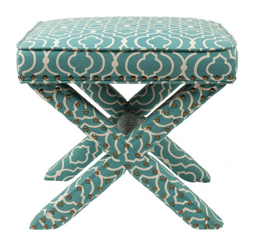 табурет мягкий бирюзовый remy ottoman в Бийске