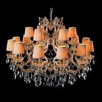 люстра md09054-18a от illuminati прозрачная/золото/желтая в Бийске