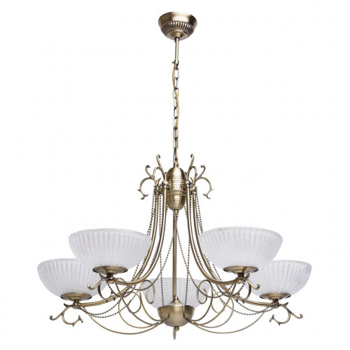 подвесная люстра mw-light фелиция 347017605 белая в Бийске