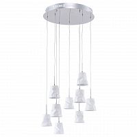 дизайнерская подвесная люстра spot light joelle 1870902 белая в Бийске