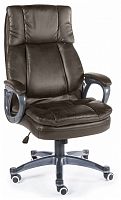 кресло для руководителя norden chairs мэдисон, обивка: искусственная кожа, цвет: экокожа темно-коричневая в Бийске