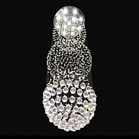 каскадная люстра newport 8113/300 хром в Бийске