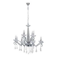дизайнерская подвесная люстра spot light alessa 9011228 хром в Бийске