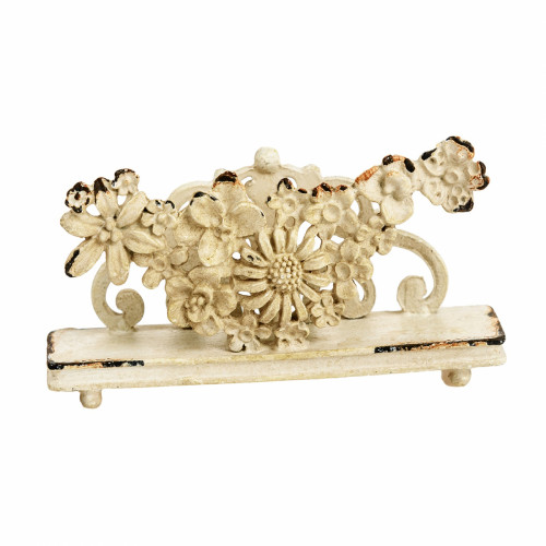 подставка для визиток pewter flower белая в Бийске