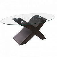 стол деревянный valensa walnut венге, прозрачный в Бийске