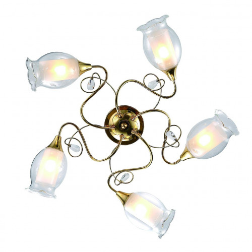 потолочная люстра arte lamp mughetto a9289pl-5go в Бийске