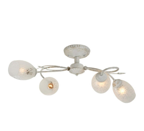 потолочная люстра idlamp julia 874/4pf-whitepatina в Бийске