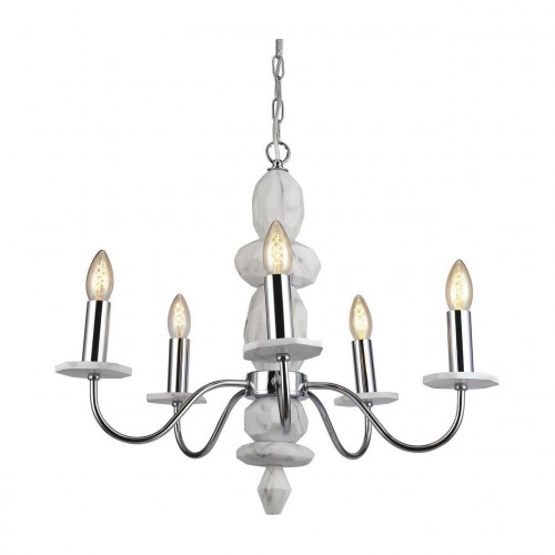 подвесная люстра arte lamp a6062lm-5wh в Бийске