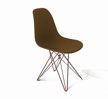 стул dsr коричневый s50 (eames style) в Бийске