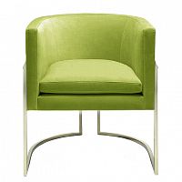 кресло julius chair велюр солнечный лайм в Бийске