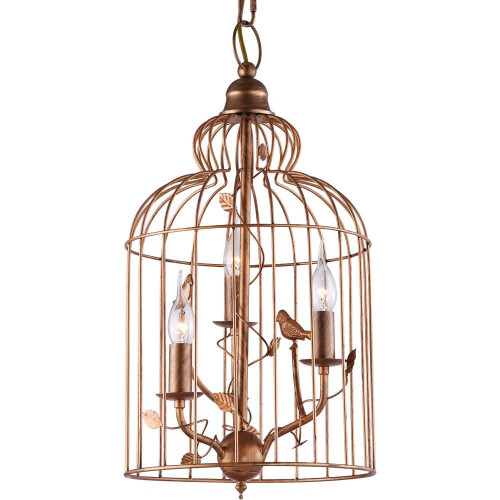 подвесная люстра arte lamp gabbia a1865sp-3bg в Бийске