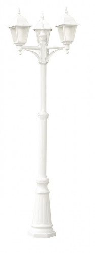 садово-парковый светильник arte lamp bremen a1017pa-3wh в Бийске