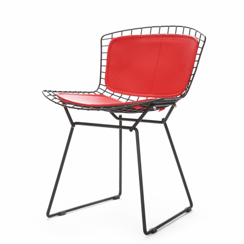 стул bertoia side кожаный premium в Бийске