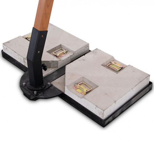 база для садового зонта утяжелительная корсика, 2 плиты в Бийске