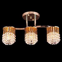 потолочная люстра eurosvet 3222/3 золото strotskis в Бийске