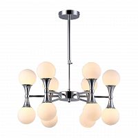 подвесная люстра arte lamp a9162lm-12cc белая в Бийске