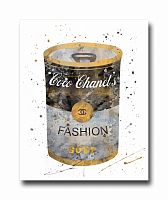 постер баночка coco chanel's a4 в Бийске