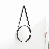 зеркало на ремне круглое черное диаметр 30 см eertrin small от la forma (ex julia grup) в Бийске