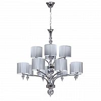дизайнерская подвесная люстра spot light lyon 5071122 серебро в Бийске