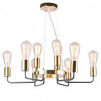 подвесная люстра arte lamp gelo a6001lm-9bk в Бийске