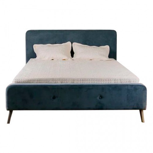 кровать двуспальная 160х200 бирюзовая button tufted в Бийске