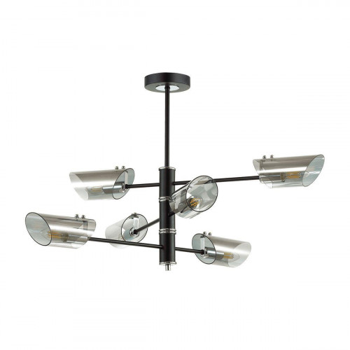потолочная люстра lumion nolan 4402/6c дымчатая в Бийске