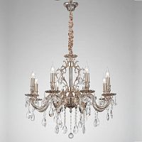 подвесная люстра lucia tucci barletta 1730.8 coffe gold в Бийске