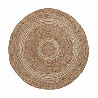ковер samy carpet jute round 100 светло-серый aa1255fn14 от la forma (ex julia grup) в Бийске
