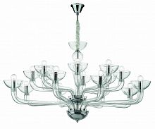 подвесная люстра ideal lux casanova sp16 trasparente в Бийске