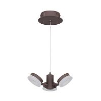 подвесная светодиодная люстра odeon light wengelina 3537/3l в Бийске
