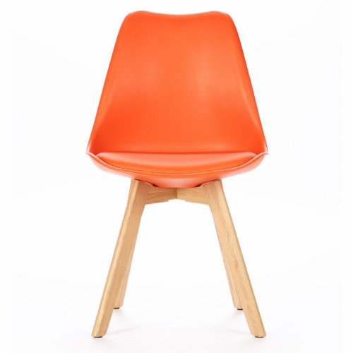 стул sephi (eames style) оранжевый в Бийске