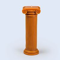 свеча высокая оранжевая hestia column в Бийске