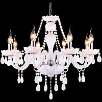 подвесная люстра arte lamp teatro a3964lm-8wh в Бийске