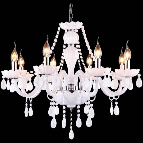 подвесная люстра arte lamp teatro a3964lm-8wh в Бийске