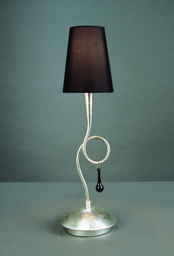 настольная лампа mantra paola painted silver 3535 в Бийске