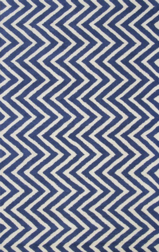 ковер zig zag синий 160х230 в Бийске