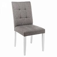 стул деревянный madina white / fabric pebble в Бийске