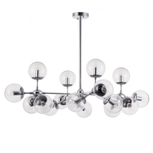 подвесная люстра freya richard fr5596pl-16ch хром в Бийске