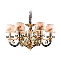 подвесная люстра idlamp michel 404/6-ledoldbronze в Бийске