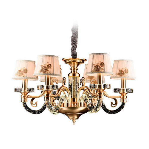 подвесная люстра idlamp michel 404/6-ledoldbronze в Бийске
