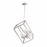 подвесная люстра lucia tucci inessa 3850.4 silver в Бийске