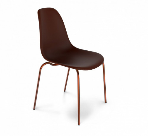 стул dsr коричневый s30 (eames style) в Бийске