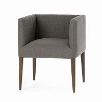 кресло penelope dining chair серое в Бийске