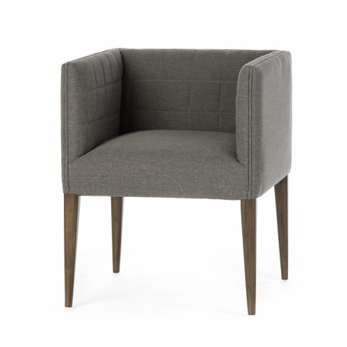 кресло penelope dining chair серое в Бийске