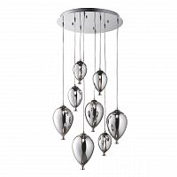подвесная люстра ideal lux clown sp8 cromo в Бийске
